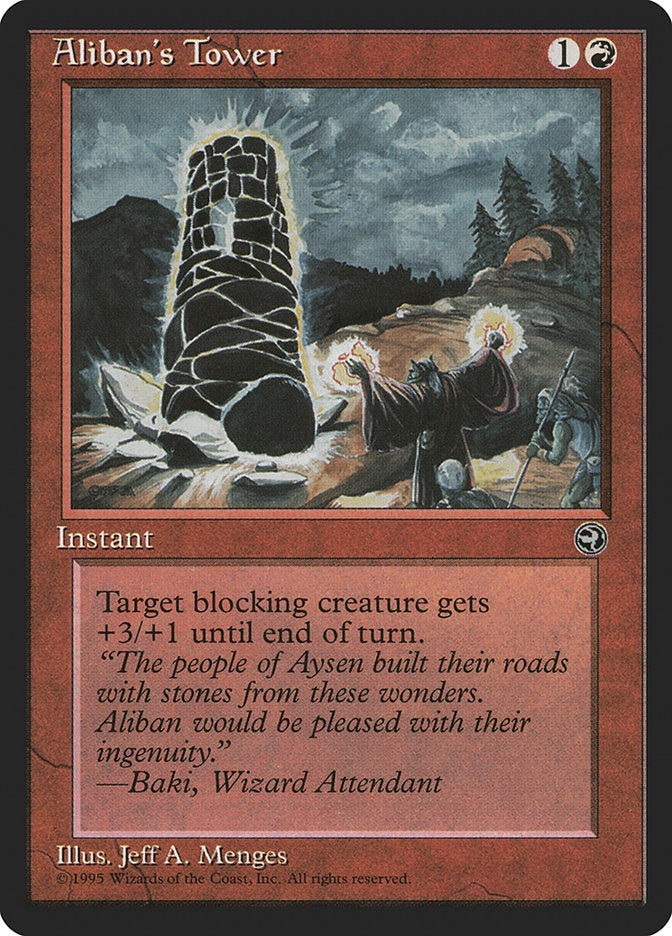 Aliban's Tower (Baki Flavor Text) [Homelands] | Deep Dive Games St. Marys