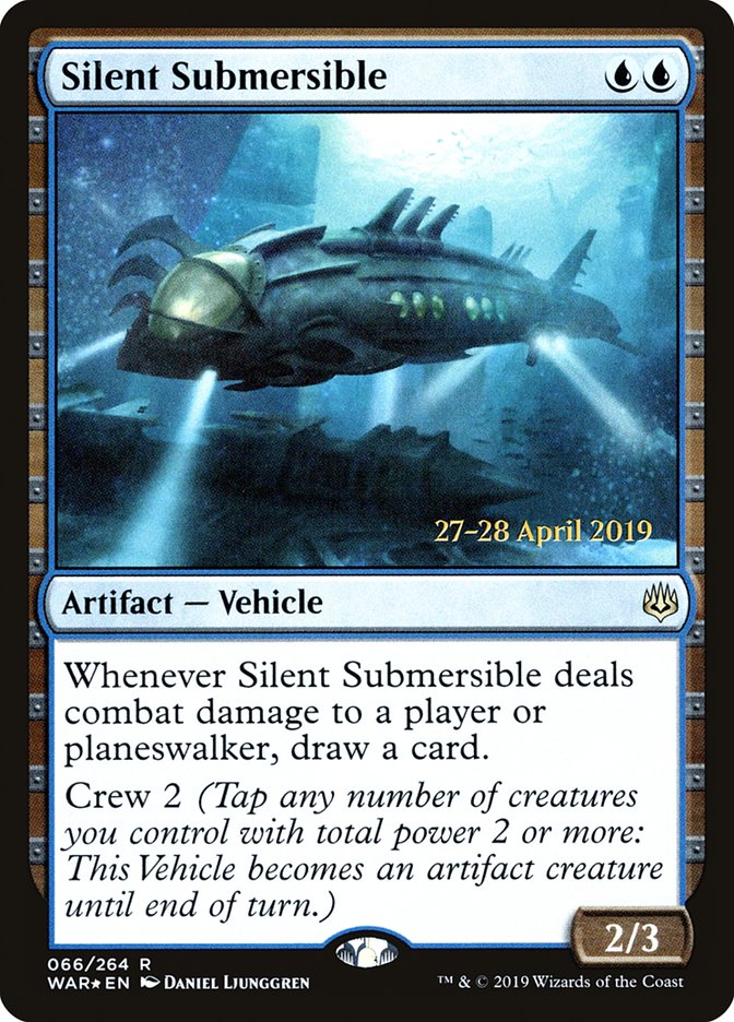 Silent Submersible [War of the Spark Prerelease Promos] | Deep Dive Games St. Marys