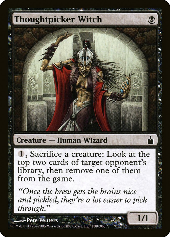Thoughtpicker Witch [Ravnica: City of Guilds] | Deep Dive Games St. Marys