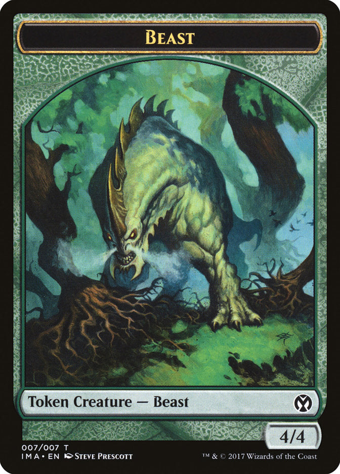 Beast Token [Iconic Masters Tokens] | Deep Dive Games St. Marys