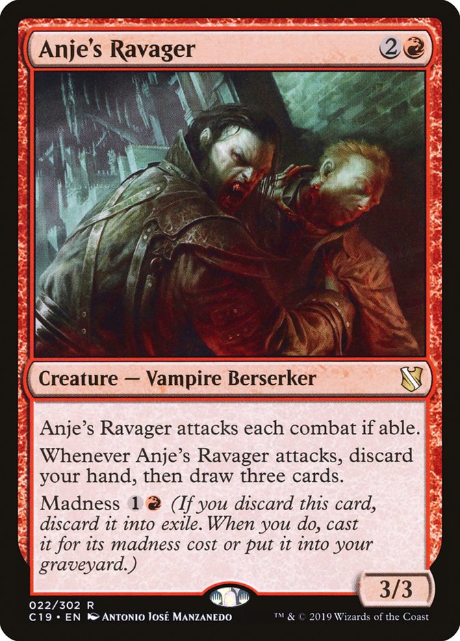 Anje's Ravager [Commander 2019] | Deep Dive Games St. Marys