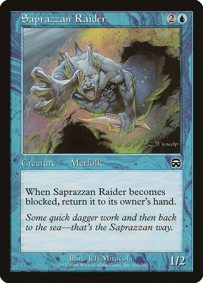 Saprazzan Raider [Mercadian Masques] | Deep Dive Games St. Marys