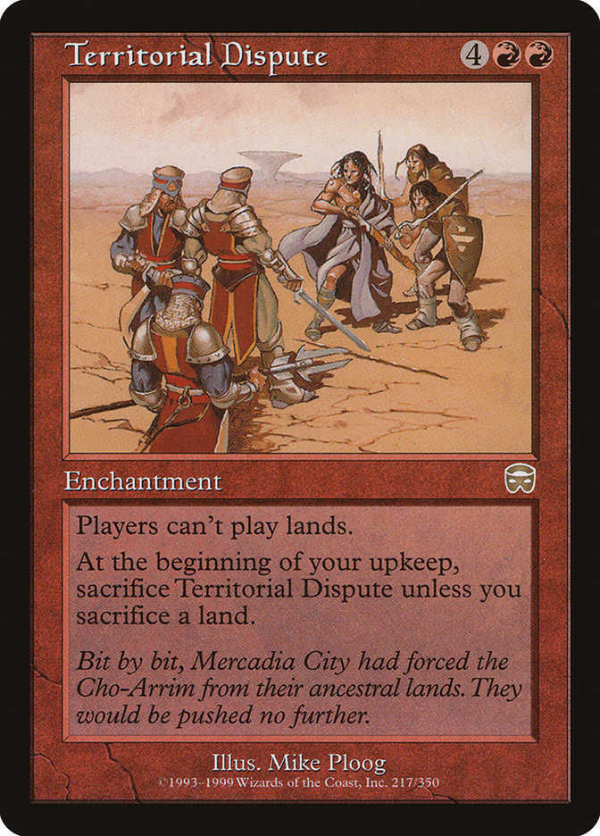 Territorial Dispute [Mercadian Masques] | Deep Dive Games St. Marys