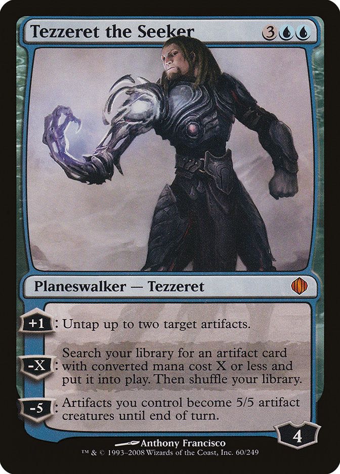 Tezzeret the Seeker [Shards of Alara] | Deep Dive Games St. Marys