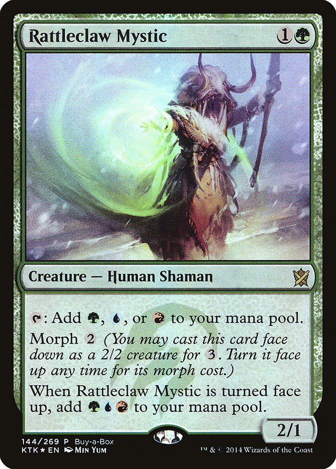 Rattleclaw Mystic (Buy-A-Box) [Khans of Tarkir Promos] | Deep Dive Games St. Marys