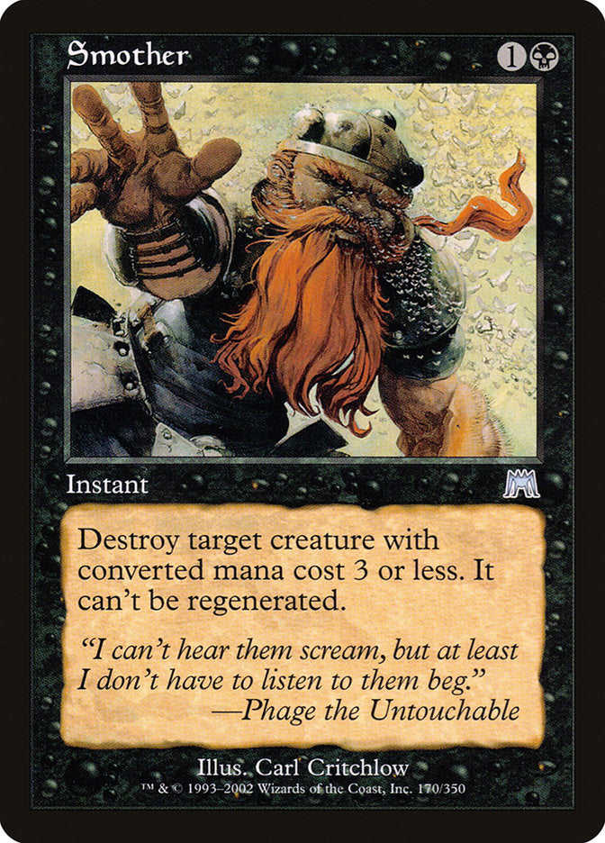 Smother [Onslaught] | Deep Dive Games St. Marys