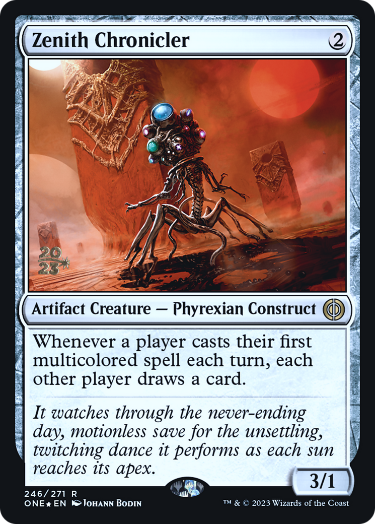 Zenith Chronicler [Phyrexia: All Will Be One Prerelease Promos] | Deep Dive Games St. Marys