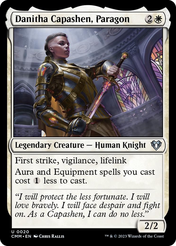 Danitha Capashen, Paragon [Commander Masters] | Deep Dive Games St. Marys