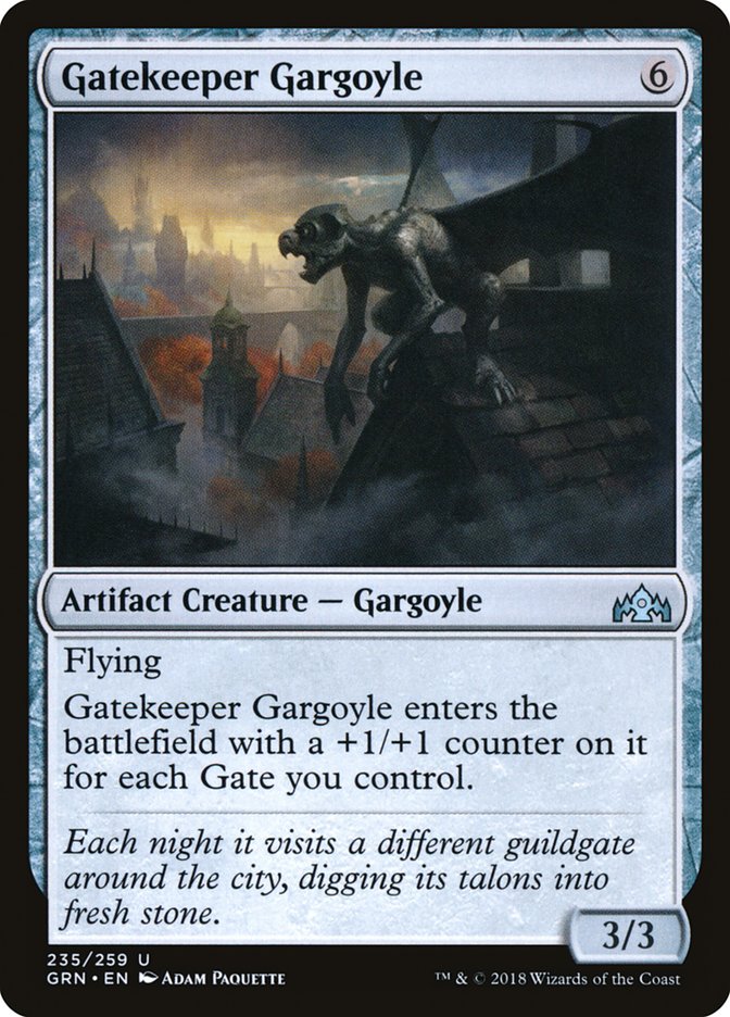 Gatekeeper Gargoyle [Guilds of Ravnica] | Deep Dive Games St. Marys