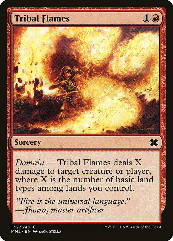 Tribal Flames [Modern Masters 2015] | Deep Dive Games St. Marys