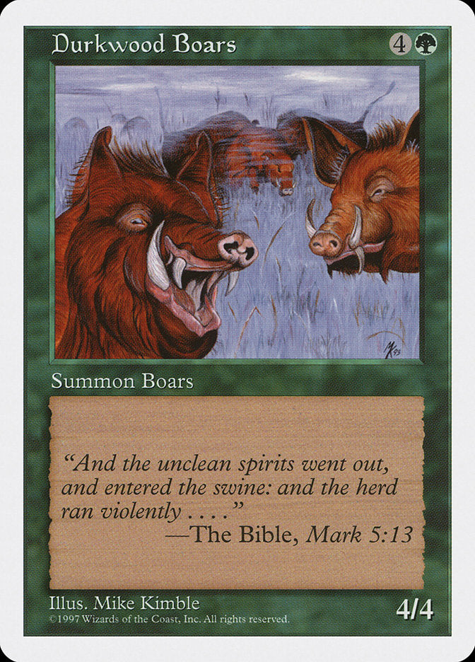 Durkwood Boars [Fifth Edition] | Deep Dive Games St. Marys