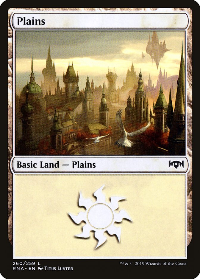 Plains (260) [Ravnica Allegiance] | Deep Dive Games St. Marys