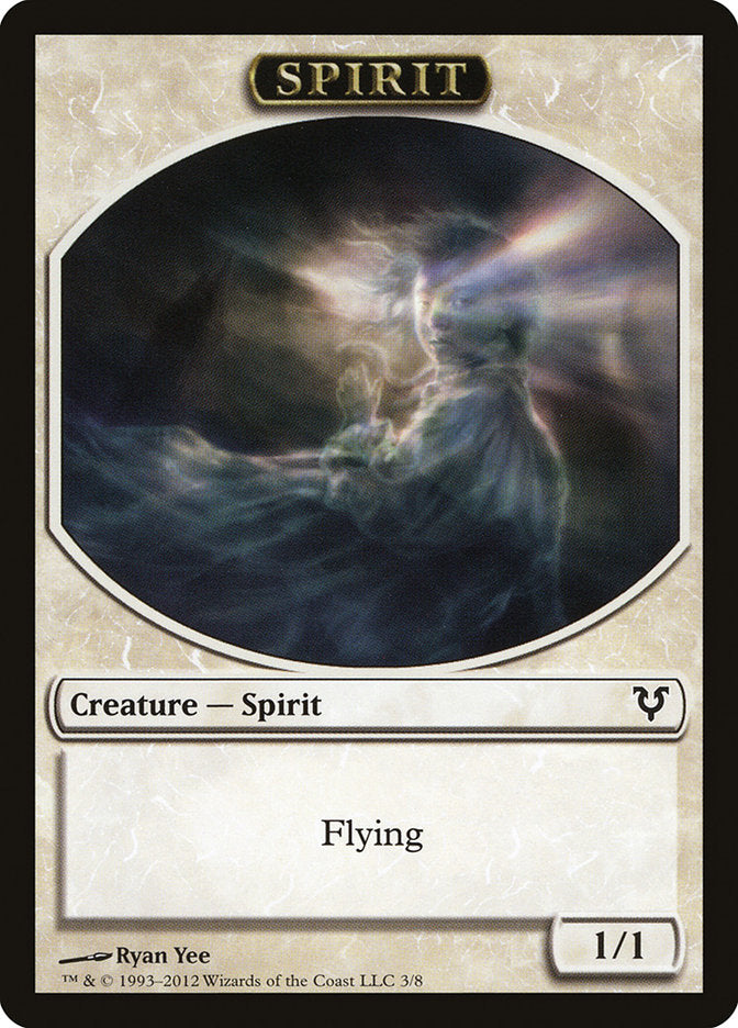 Spirit Token (3/8) [Avacyn Restored Tokens] | Deep Dive Games St. Marys