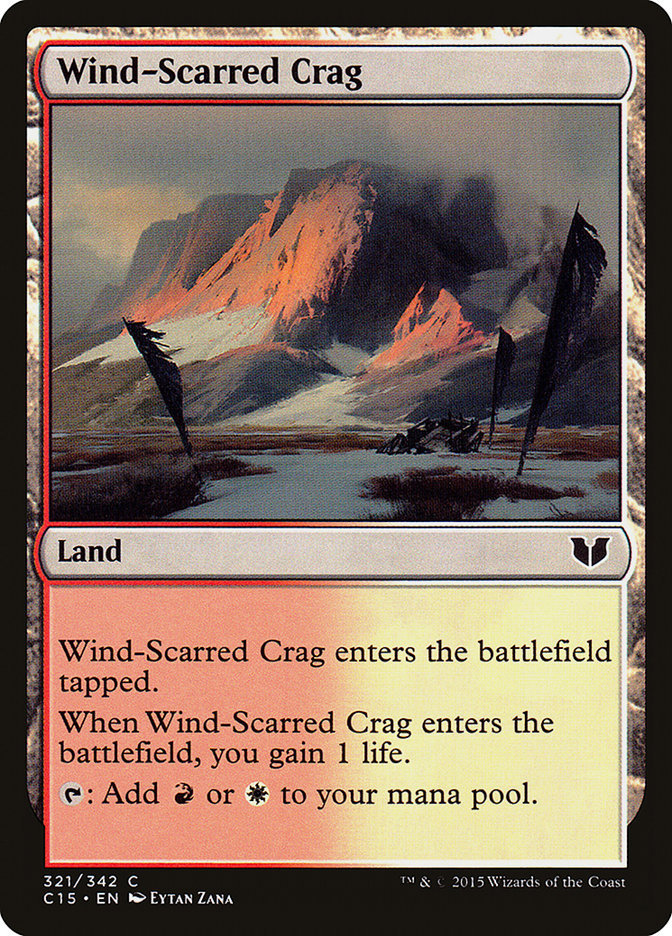 Wind-Scarred Crag [Commander 2015] | Deep Dive Games St. Marys