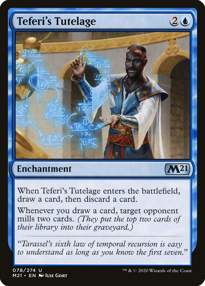 Teferi's Tutelage [Core Set 2021] | Deep Dive Games St. Marys