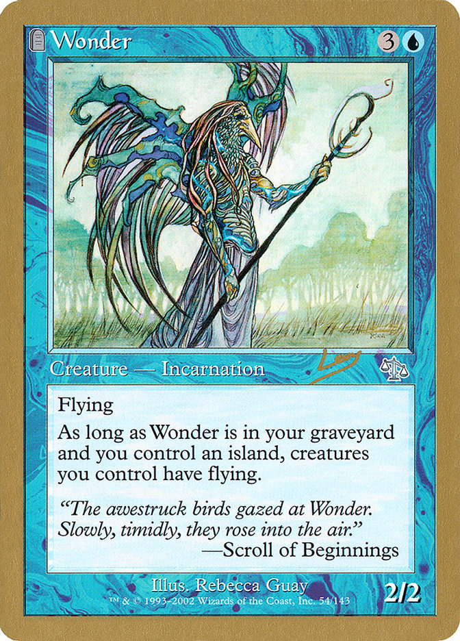 Wonder (Raphael Levy) [World Championship Decks 2002] | Deep Dive Games St. Marys