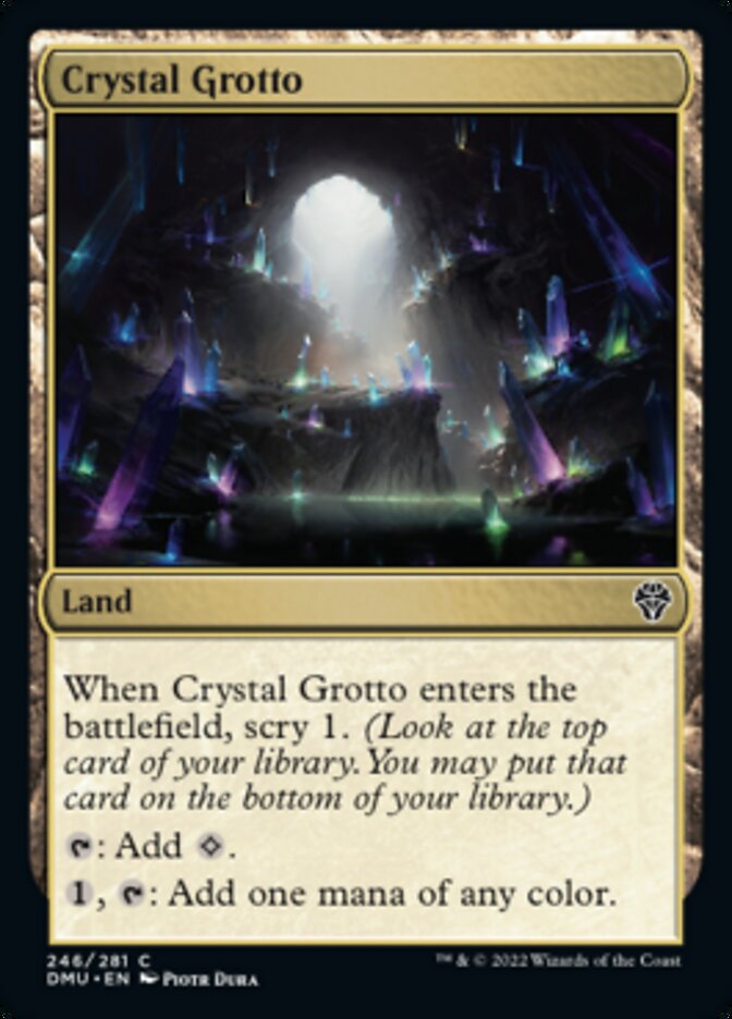 Crystal Grotto [Dominaria United] | Deep Dive Games St. Marys