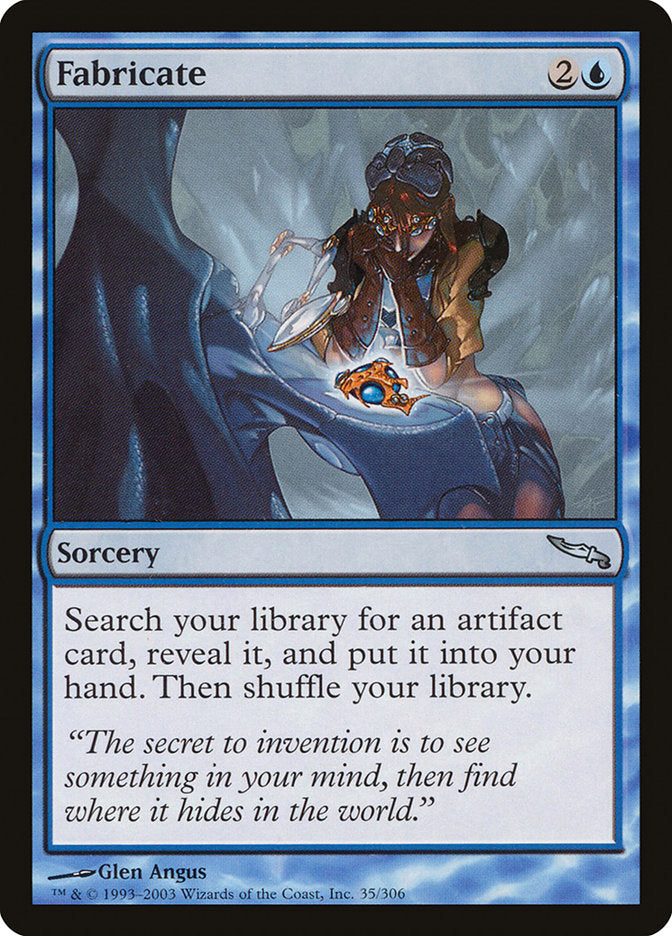 Fabricate [Mirrodin] | Deep Dive Games St. Marys