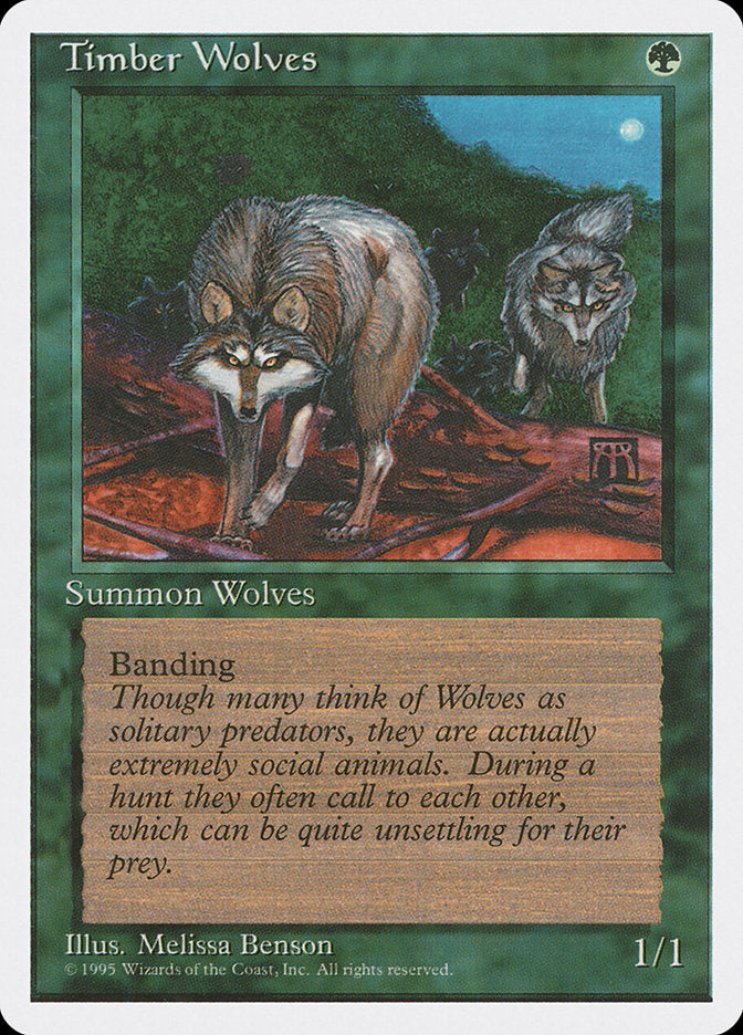 Timber Wolves [Fourth Edition] | Deep Dive Games St. Marys