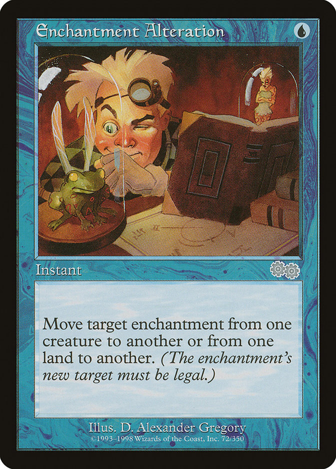 Enchantment Alteration [Urza's Saga] | Deep Dive Games St. Marys