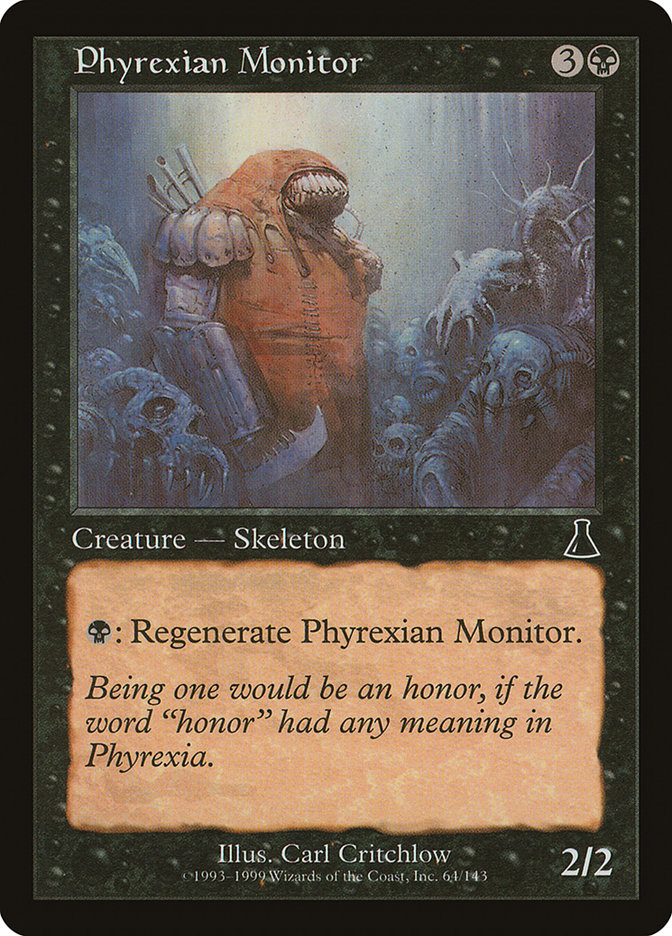 Phyrexian Monitor [Urza's Destiny] | Deep Dive Games St. Marys