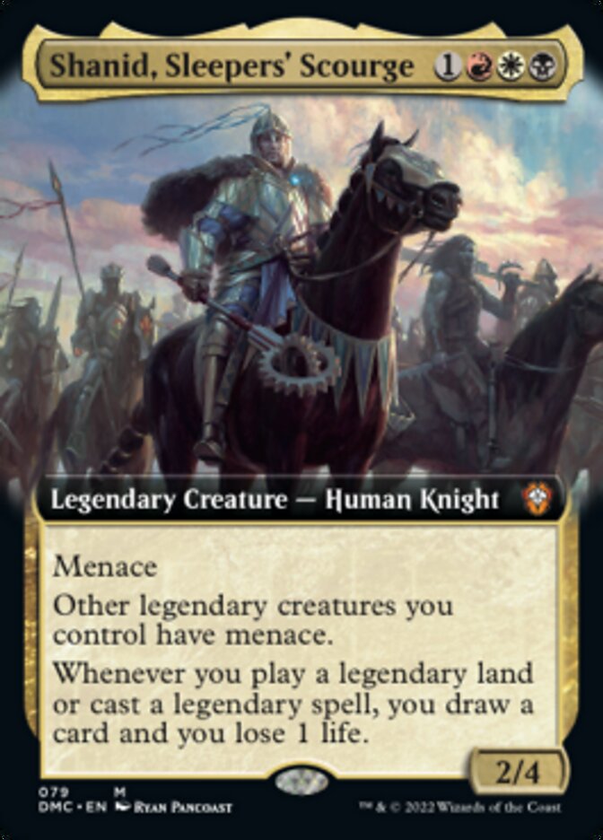 Shanid, Sleepers' Scourge (Extended Art) [Dominaria United Commander] | Deep Dive Games St. Marys