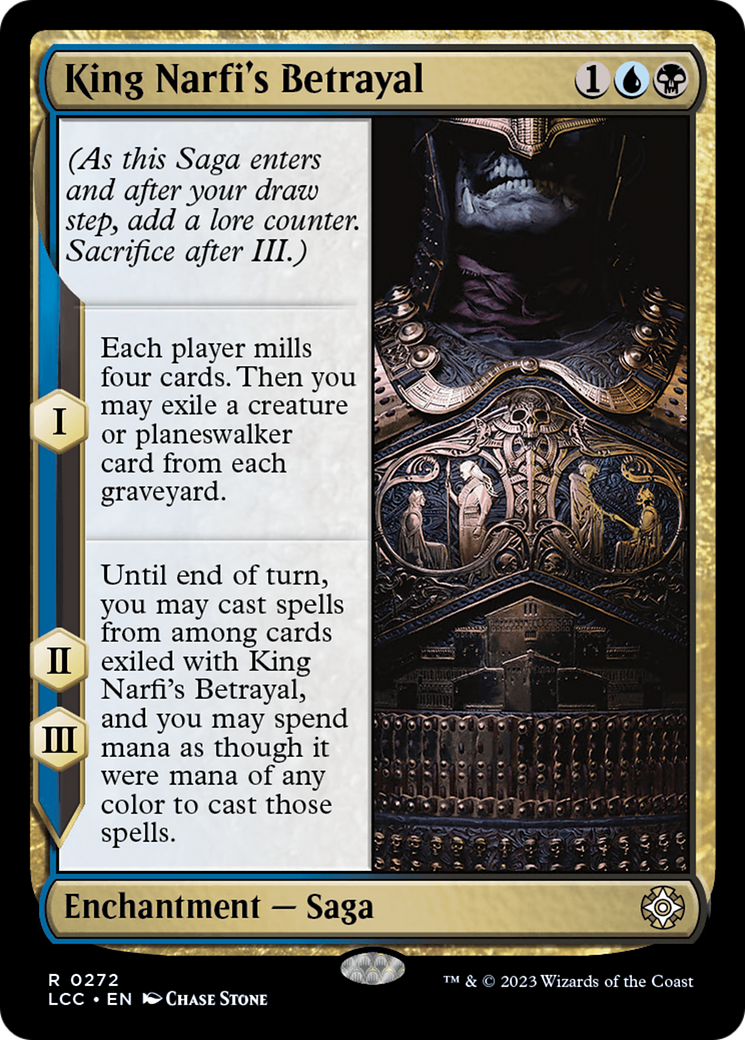 King Narfi's Betrayal [The Lost Caverns of Ixalan Commander] | Deep Dive Games St. Marys