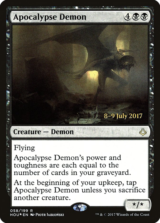 Apocalypse Demon [Hour of Devastation Prerelease Promos] | Deep Dive Games St. Marys