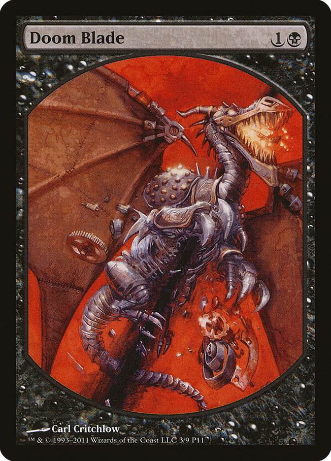 Doom Blade [Magic Player Rewards 2011] | Deep Dive Games St. Marys