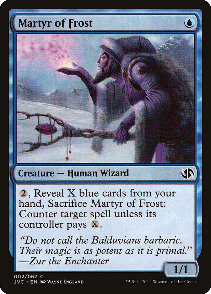 Martyr of Frost [Duel Decks Anthology] | Deep Dive Games St. Marys