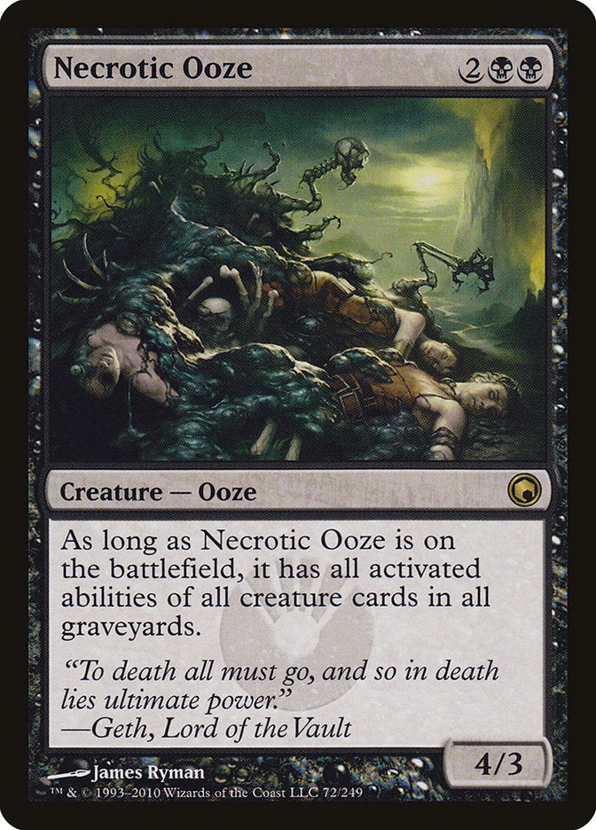 Necrotic Ooze [Scars of Mirrodin] | Deep Dive Games St. Marys