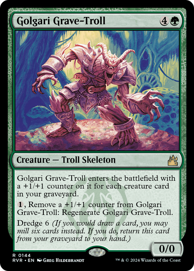 Golgari Grave-Troll [Ravnica Remastered] | Deep Dive Games St. Marys