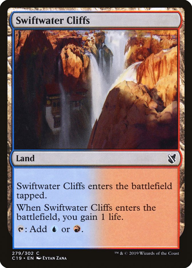 Swiftwater Cliffs [Commander 2019] | Deep Dive Games St. Marys