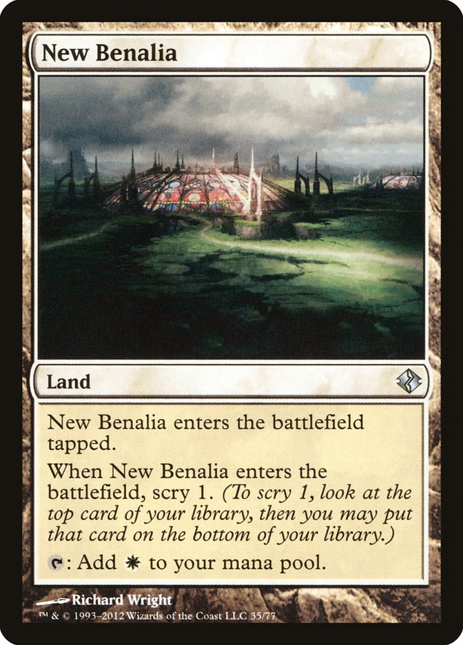 New Benalia [Duel Decks: Venser vs. Koth] | Deep Dive Games St. Marys