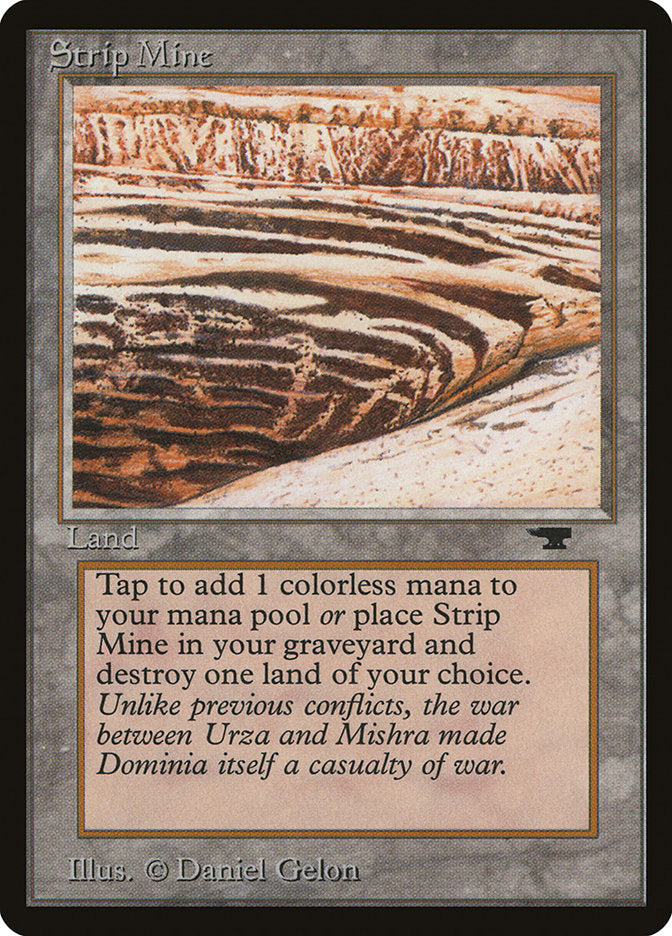 Strip Mine (No Sky, No Tower) [Antiquities] | Deep Dive Games St. Marys