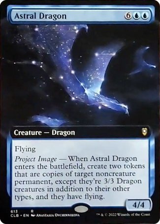 Astral Dragon (Extended Art) [Commander Legends: Battle for Baldur's Gate] | Deep Dive Games St. Marys