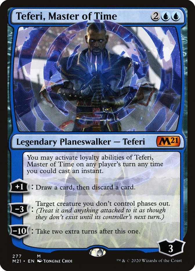 Teferi, Master of Time (277) [Core Set 2021] | Deep Dive Games St. Marys
