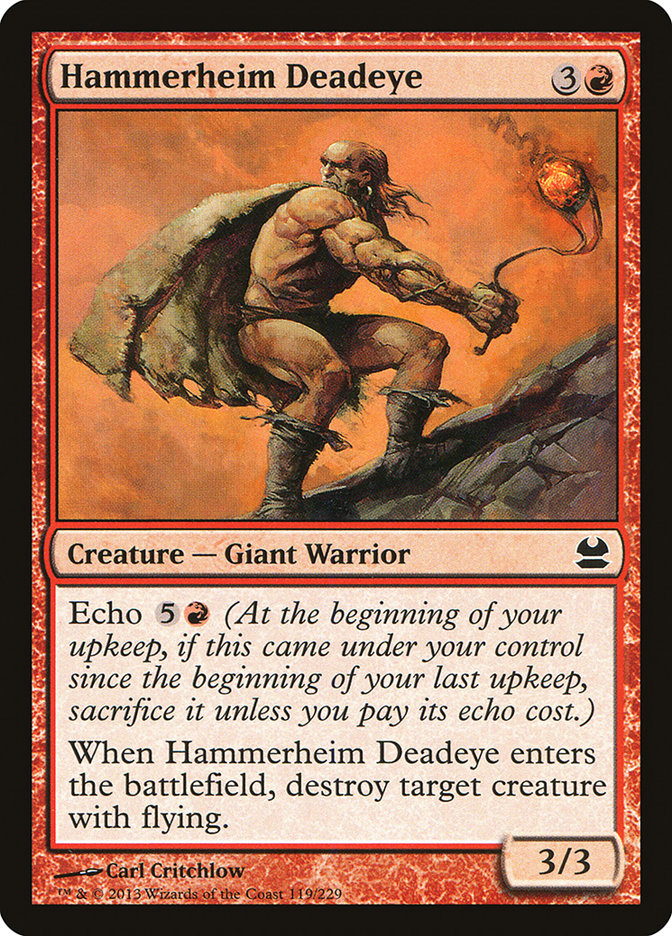 Hammerheim Deadeye [Modern Masters] | Deep Dive Games St. Marys