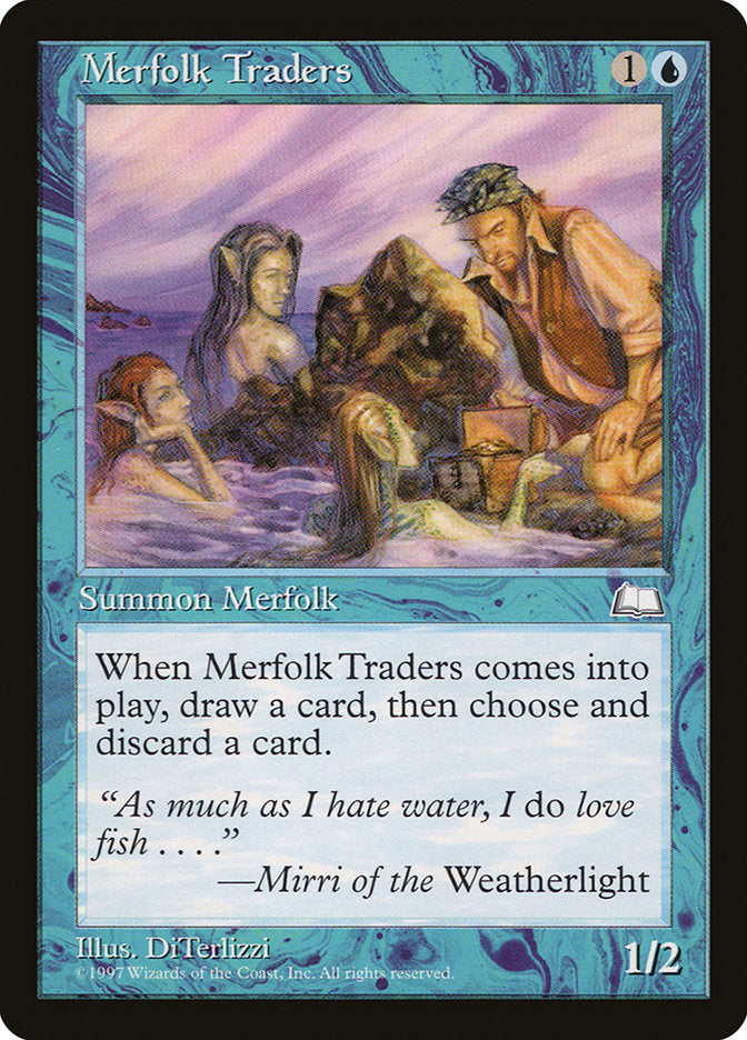 Merfolk Traders [Weatherlight] | Deep Dive Games St. Marys