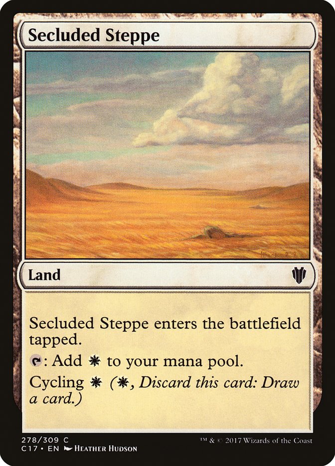 Secluded Steppe [Commander 2017] | Deep Dive Games St. Marys