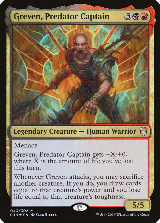 Greven, Predator Captain [Commander 2019] | Deep Dive Games St. Marys