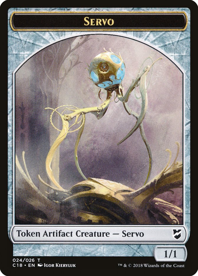 Servo Token [Commander 2018 Tokens] | Deep Dive Games St. Marys