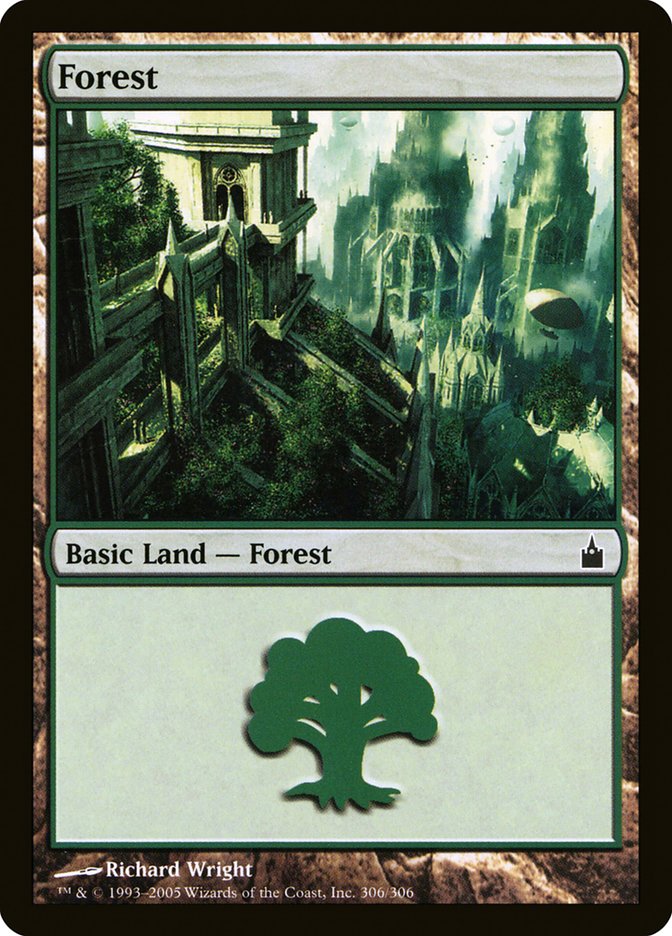 Forest (306) [Ravnica: City of Guilds] | Deep Dive Games St. Marys