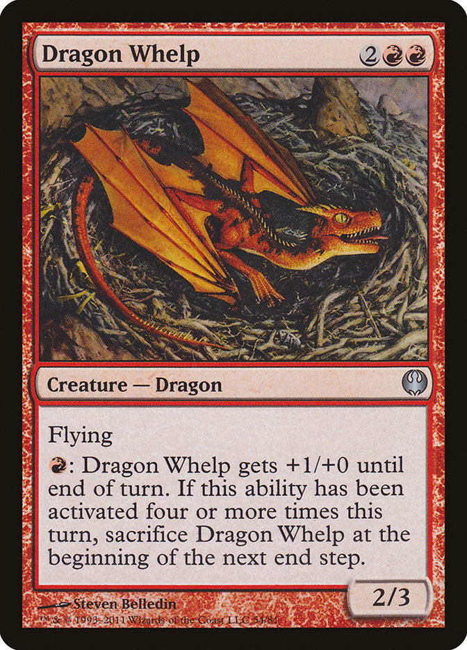 Dragon Whelp [Duel Decks: Knights vs. Dragons] | Deep Dive Games St. Marys