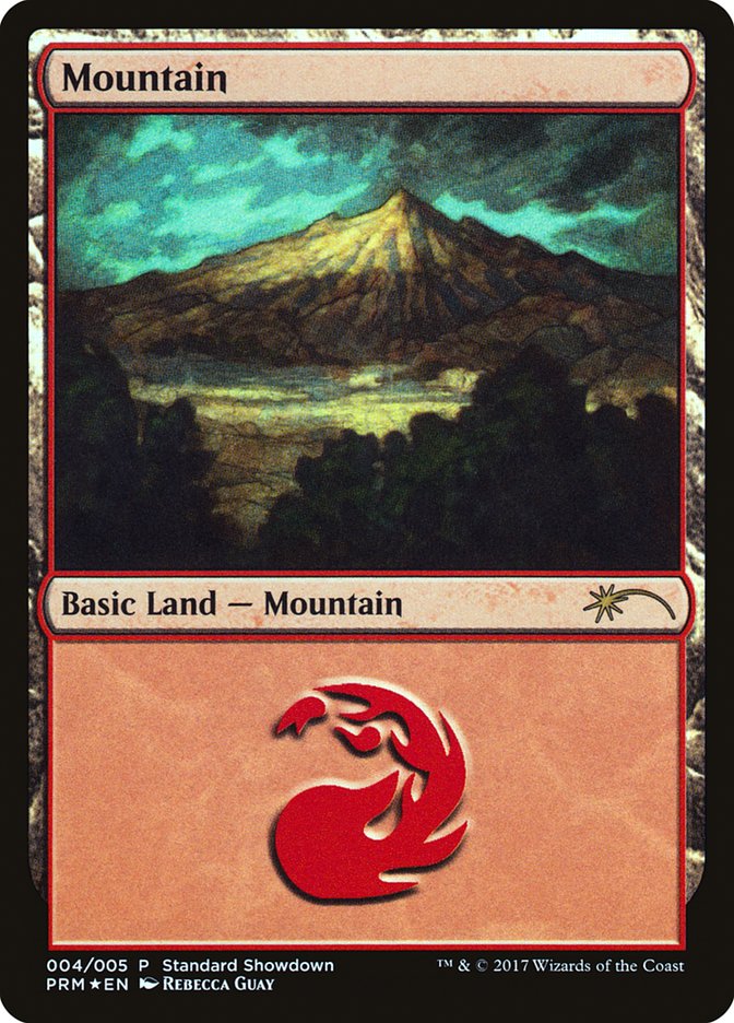 Mountain (4) [Ixalan Standard Showdown] | Deep Dive Games St. Marys