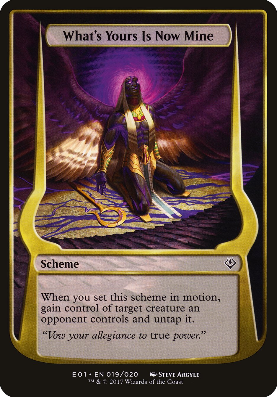 What's Yours Is Now Mine (Schemes) [Archenemy: Nicol Bolas Schemes] | Deep Dive Games St. Marys