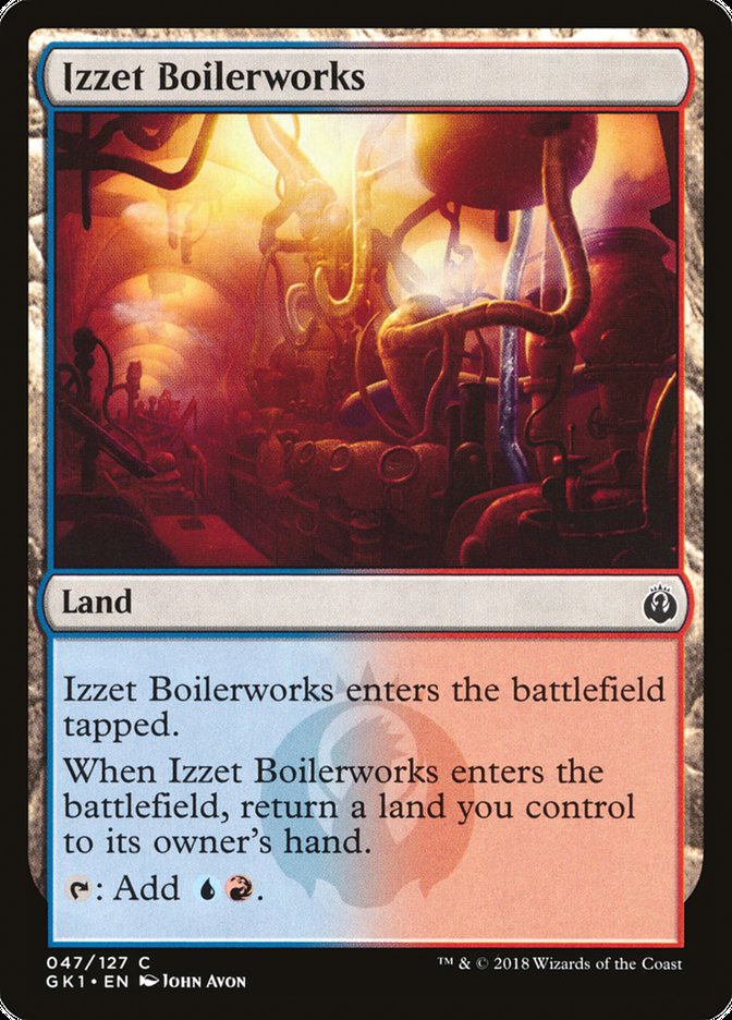 Izzet Boilerworks [Guilds of Ravnica Guild Kit] | Deep Dive Games St. Marys