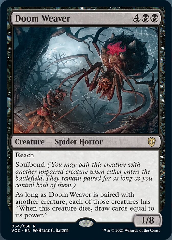 Doom Weaver [Innistrad: Crimson Vow Commander] | Deep Dive Games St. Marys