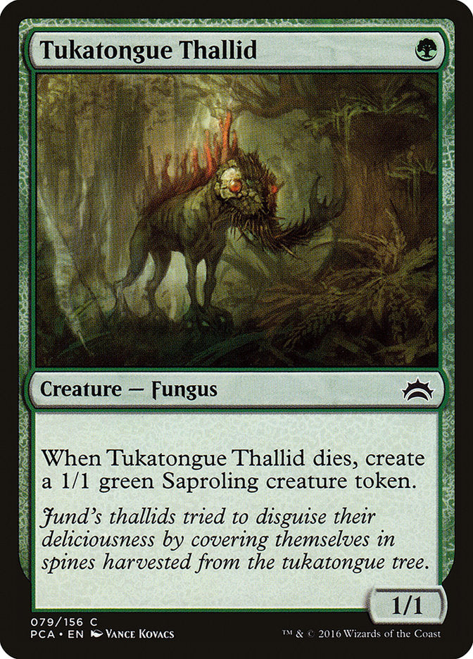 Tukatongue Thallid [Planechase Anthology] | Deep Dive Games St. Marys