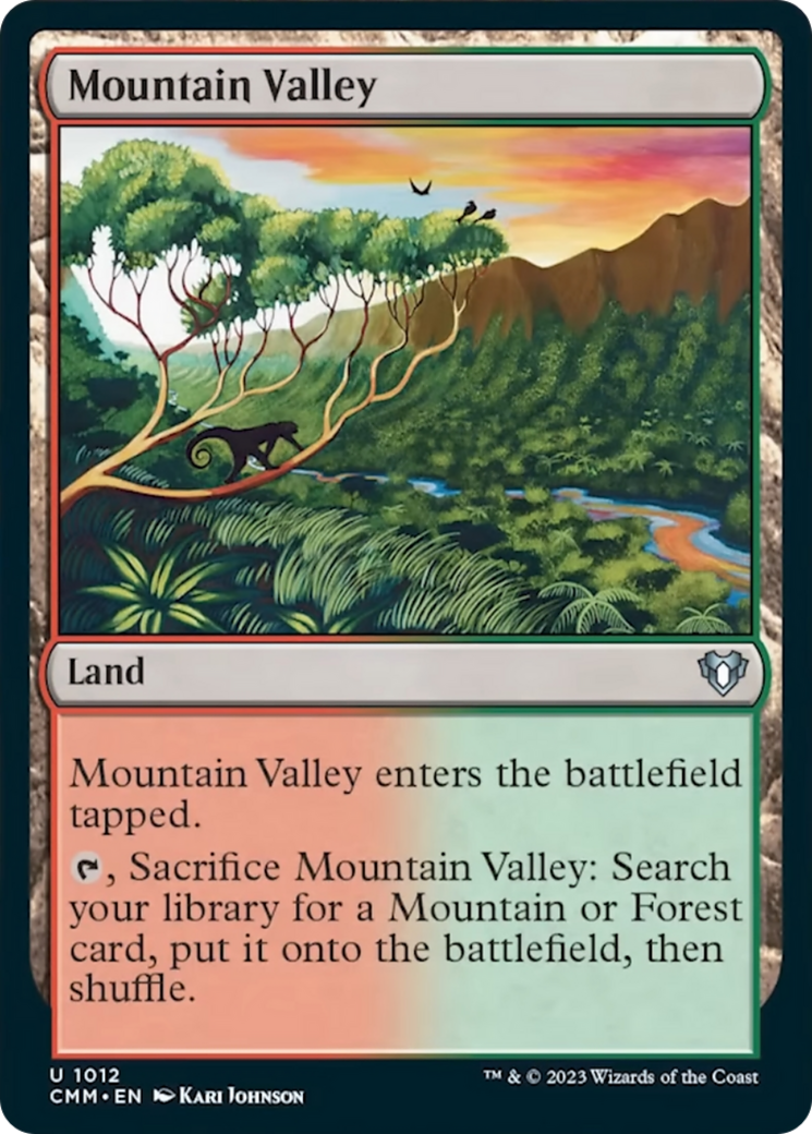 Mountain Valley [Commander Masters] | Deep Dive Games St. Marys
